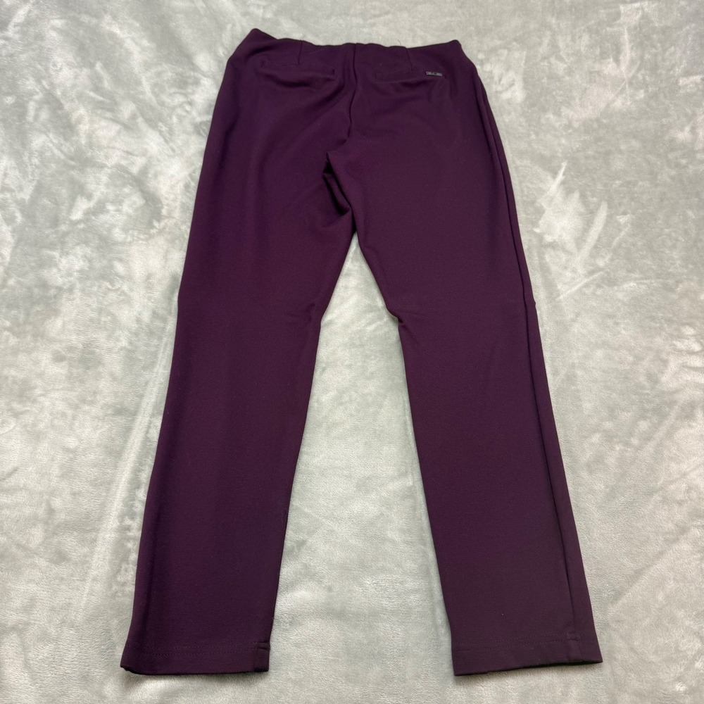 Calvin‎ Klein Women Purple Size 6 Pants Trousers Elastic Waist (26x26) - Picture 3 of 12